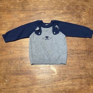 Super cute Carter’s dog sweater, size 9 months